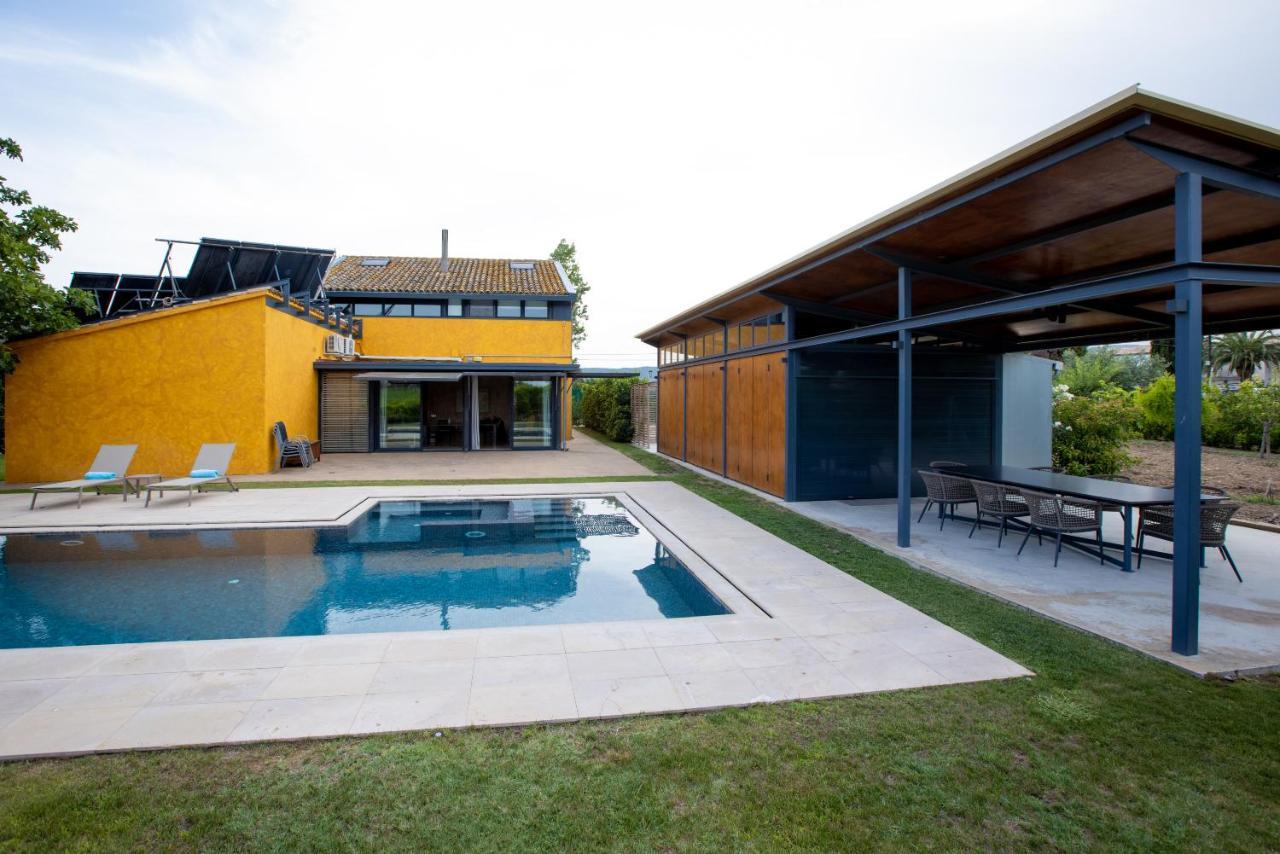 Masia Cal Sisplau, Con Piscina Y Rodeada De Vinedos A 10 Minutos De Vilafranca Del Penedes, Barcelona ,Cataluna San Martín Sarroca Exterior foto